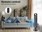 Spector Portable Bladeless Tower Fan 100cm Oscillating Remote Control LED Touch