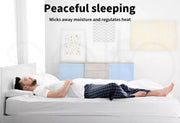 Dreamz Mattress Protector Topper GRS Recycled Polyester Fitted Cover King