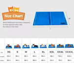 Pawz Pet Cool Gel Mat Cat Bed Non-toxic Cooling Dog Summer Puppy Sizes Fast Post