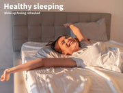 Dreamz Spring Mattress Bamboo Euro Top Bed Pocket HD Egg Foam 35cm Single