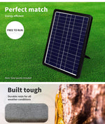 Lambu Solar/Electric Fountain Water Bird Bath Power Pump Indoor Garden Outdoor