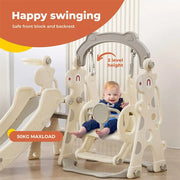 Bopeep Kid Slide Swing Set Basketball Hoop Indoor Outdoor Playground Activity