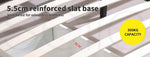 Levede Wooden Bed Frame Double Queen King Mattress Base With 4 Storage Drawers