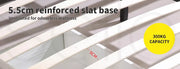 Levede Wooden Bed Frame Double Queen King Mattress Base With 4 Storage Drawers