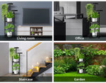 Levede Plant Stand Outdoor Indoor Flower Pots Rack Garden Shelf Home Decor 100CM