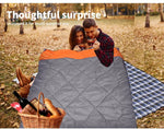 Mountview Double Sleeping Bag Bags Outdoor Camping Hiking Pillow -10℃ Thermal