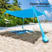 Beach Tent Cabana Camping Canopy Family Sun Shade Shelter Windproof Carry Bag