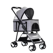 Pawz Large Pet Stroller Dog Cat Travel Carrier Pram Foldable Pushchair Outdoor