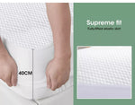 Dreamz Cooling Mattress Protector Fitted Sheet Cover Waterproof Queen King