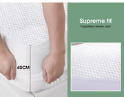 Dreamz Cooling Mattress Protector Fitted Sheet Cover Waterproof Queen King