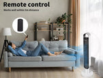 Spector Tower Fan Portable Oscillating Remote Control LED Display Timer Ionizer