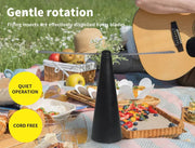 Lambu Fly Free Repellent Fan Trap Entertaining Chemical Hook Indoor Outdoor Home