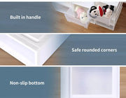 Storage Drawers Clothes Organiser Box Large Plastic Stackable Wardrobe Container