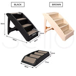 Pawz Pet Ramp Indoor Dog Steps Stairs Portable Cat Foldable Ladder For Bed Sofa