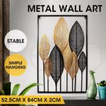 Large Metal Wall Art Leaf Tree Of Life Hanging Home Decor Sculpture Garden