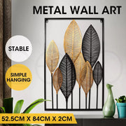 Large Metal Wall Art Leaf Tree Of Life Hanging Home Decor Sculpture Garden
