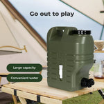 Mountview Water Container Jerry Can Bucket Camping Outdoor Storage Barrel Green