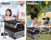 Spector Camping Fridge Freezer 35/45/55L Portable Fridges Car Cooler 12/24/240V