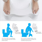 2x Potty Stool Sit Squat Toilet Step Stool Bathroom Eco Aid Constipation Relief