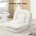 Levede Floor Sofa Bed Adjustable Lazy Lounge Recliner Gaming Couch 2 Pillow