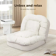 Levede Floor Sofa Bed Adjustable Lazy Lounge Recliner Gaming Couch 2 Pillow