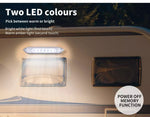 Manan LED Bug Awning Light 287mm Dimmable 12V Caravan RV Exterior Amber White