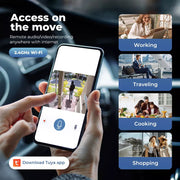 Video Door Bell WiFi Phone Intercom System with Monitor Doorbell Camera Wireless