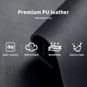 Levede Massage Sofa Chair Recliner 360 Degree Swivel PU Leather Lounge Heated