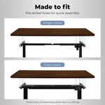 Levede Desktop For Motorised Adjustable Desk Electric Sit Stand Table 140X70CM