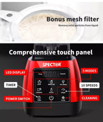 Spector 2L Commercial Blender Mixer Food Processor Juicer Smoothie Ice Crush