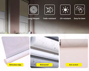 Roller Blinds Blackout Blockout Curtains Double Window Sunshade Mordern Shades