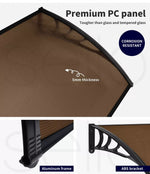 Mountview Window Door Awning Canopy Outdoor Patio Sun Shield Rain Cover 1 X 1.5M