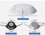 Emitto Swimming Pool Lights Led 12-32V 55W Resin Filled Underwater lamp