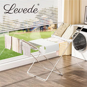 Levede Electric Heated Airer and Cover Clothes Dryer Heated Drying Rack Foldable