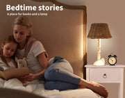 Levede 2x Bedside Tables Drawers Side Table Storage Cabinet Nightstand Bedroom