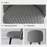 Levede 2x Dining Chairs Kitchen Cafe Lounge Chair Sofa Upholstered Padded Seat