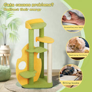 Pawz Cat Tree Kitten Furniture Condo Scratching Post Scratcher Multi-Level