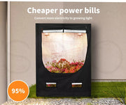 Grow Tent Indoor System Hydroponics Room 600D Oxford Plants Reflective Aluminium