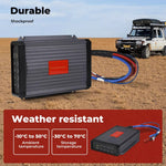 Safetex DC to DC Battery Charger Solar Lithium 12V 40A AGM Caravan RV