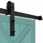 Levede Sliding Barn Single Door Hardwre Track Roller Kit1.5/1.83/2/2.4/3/3.6/4M