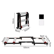 Spector Bike Roller Adjustable Bicycle Trainer Stand Cycling Training Fitness