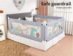 Bopeep Kids Baby Safety Bed Rail Guard Adjustable Folding Child Toddler Protect