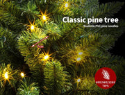 Santaco Christmas Tree Xmas Home Decorations Ornaments LED Light Green Decor