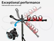 Monvelo Car Bike Rack 3 Bicycle Carrier 2'' Towbar Hitch Mount Steel Foldable