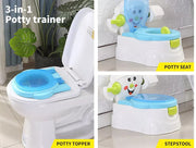 Bopeep Kids Potty Trainer Seat Safety Toilet Training Toddler Children Non Slip