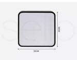 Emitto Ultra-Thin 5CM LED Ceiling Down Light Surface Mount Living Room Black 36W