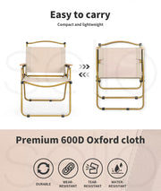 Levede Camping Chair Folding Outdoor Portable Foldable Fish Chairs Beach Picnic