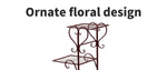 Levede Plant Stand Outdoor Indoor Metal Flower Pots Rack Corner Planter Shelf