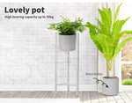 Plant Stand Garden Planter Metal Flower Pot Rack Corner Shelving Indoor Outdoor