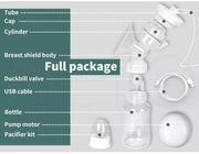 Electric Breast Pump Automatic Milk Suction Double Side Intelligent Baby Feeder